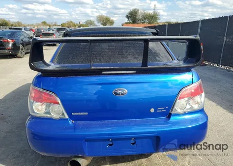 2006 Subaru Impreza Wrx Sti из США, поврежденный, VIN JF1GD70616L516820